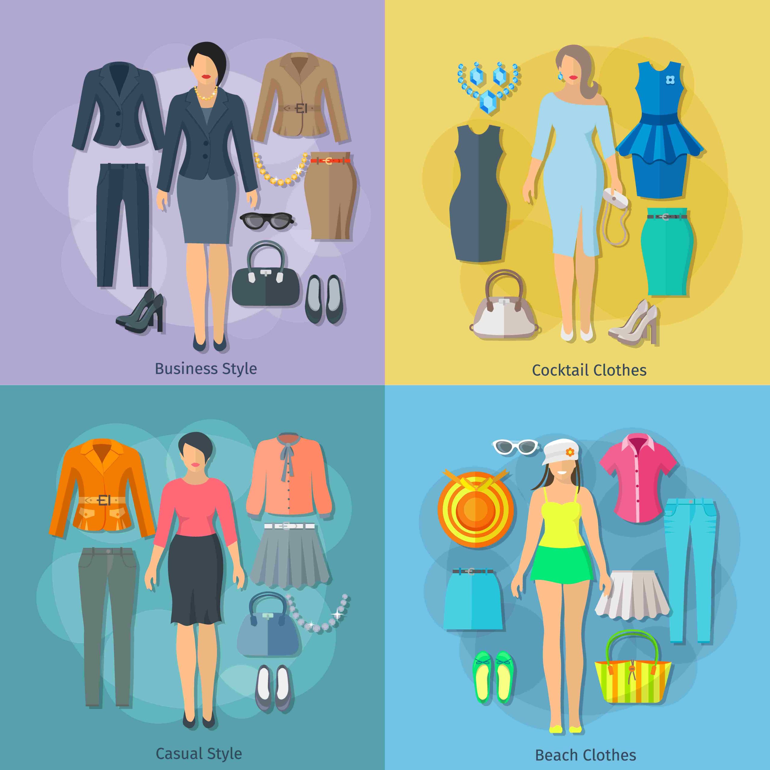 dresses for different occasions